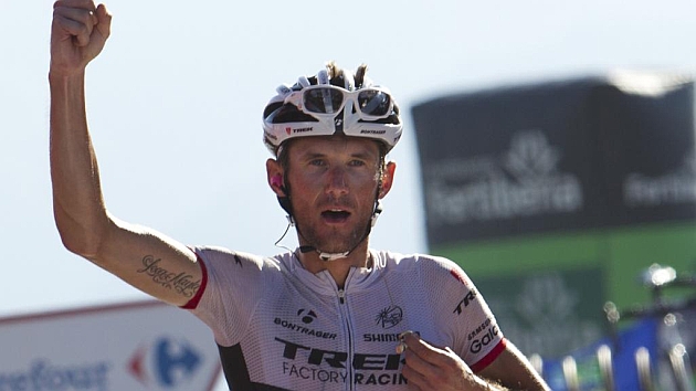 Frank Schleck gana en la Ermita de Alba y 'Purito' sale líder de Asturias