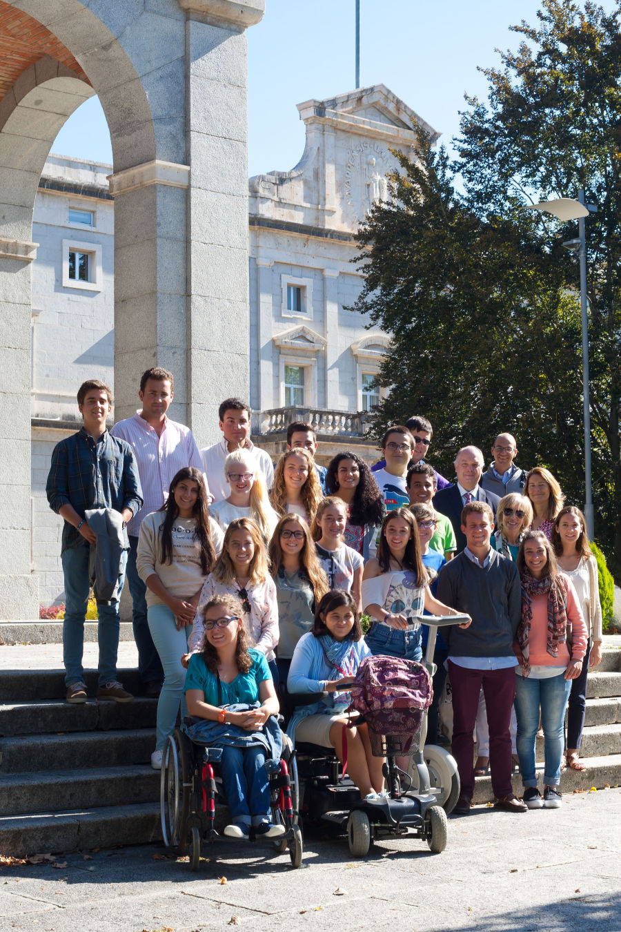 13 jóvenes participan en la Universidad de Navarra en el programa “Campus inclusivos, campus sin límite”