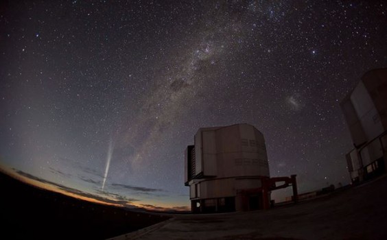 Un fragmento de cometa se desintegra sobre Portugal y España