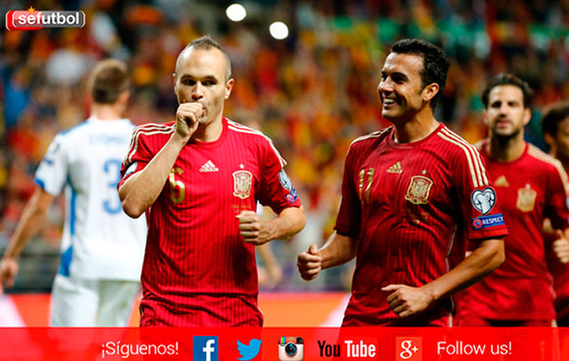 La Selección Española ya piensa en Macedonia