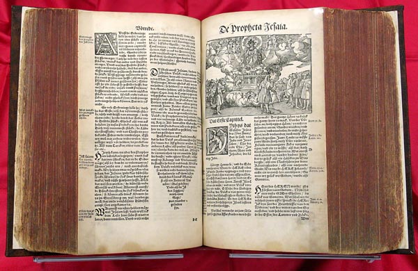 Hallada Biblia de Lutero de 1634 durante un control policial en Alemania