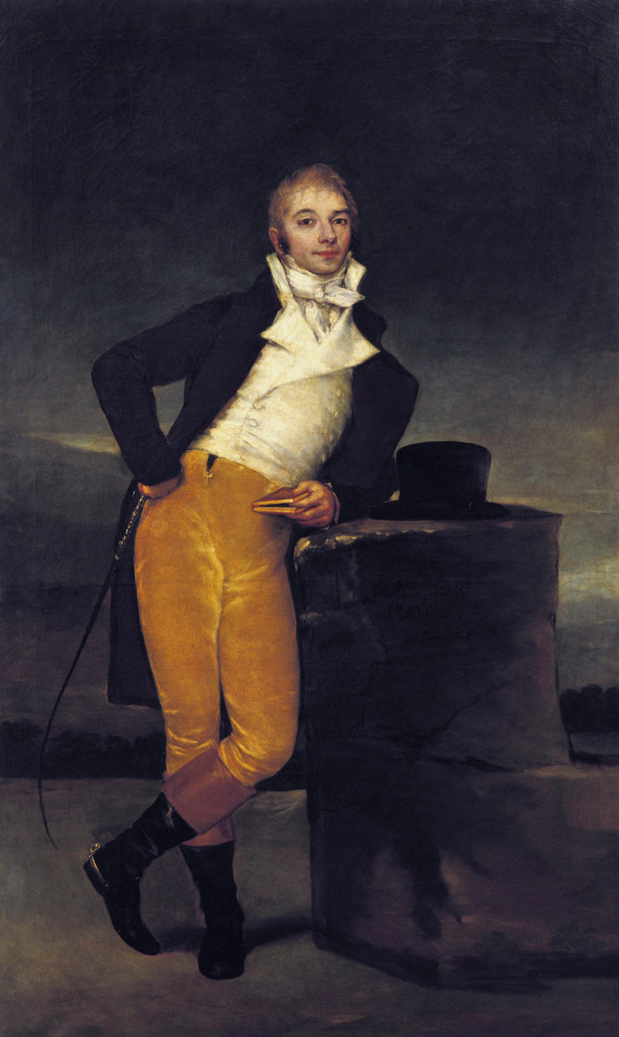 El Museo de Navarra presta a la National Gallery de Londres el retrato de “El Marqués de San Adrián” de Goya