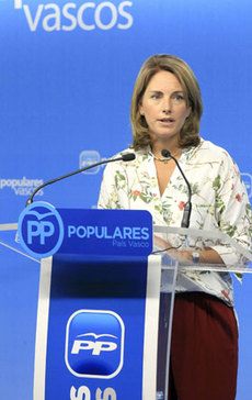 Arantza Quiroga dimite como  presidenta del PP vasco