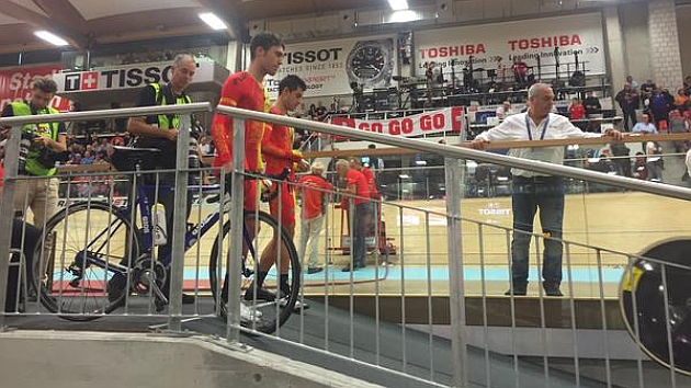 Mora y Torres se cuelgan el oro en Madison en Grenchen 2015