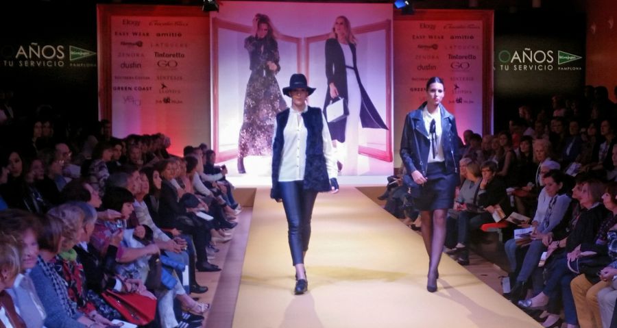 El Corte Inglés de Pamplona celebra su desfile de moda Otoño-Invierno en Baluarte