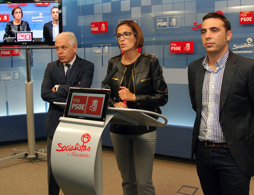 Los candidatos del PSN al Congreso y el Senado defenderán Navarra y su autogobierno