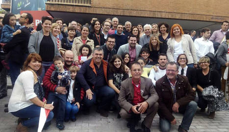 Los candidatos del PSN trasladan en Madrid su compromiso con Navarra
