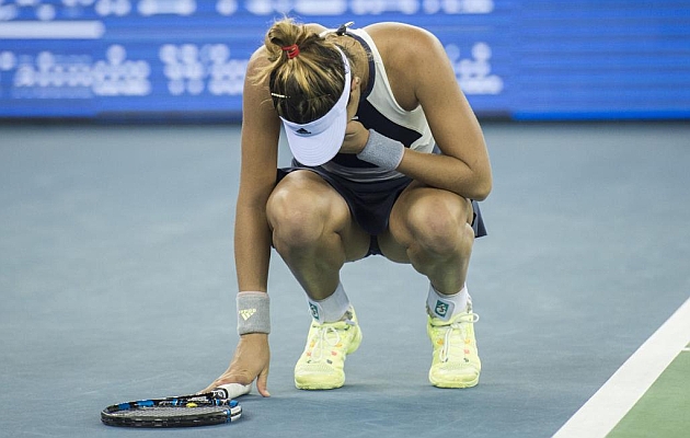 La retirada de Muguruza hace campeona a Venus Williams en Wuhan (China)