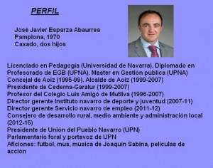 Perfil Jose javier esparza