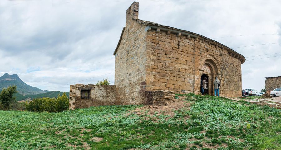 Restaurada la ermita románica de Vesolla (s.XII) en Navarra