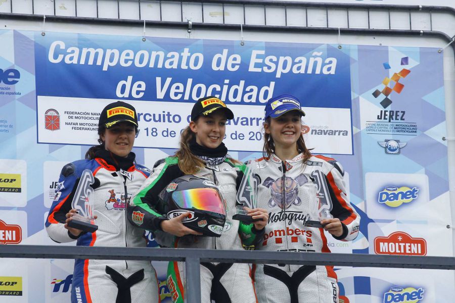 El Champi Team hace historia en el I Copa de España de Velocidad Femenina
