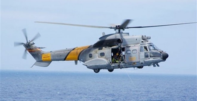 El Gobierno no descarta que el helicóptero se hundiera con los tres militares desaparecidos