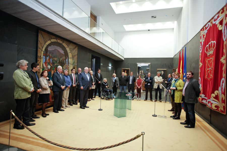Una delegación del Parlamento de Renania del Norte y Westfalia visita el Legislativo Foral