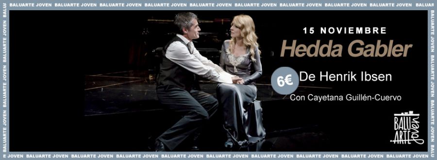 La actriz Cayetana Guillén Cuervo interpreta a Hedda Gabler el domingo en Baluarte