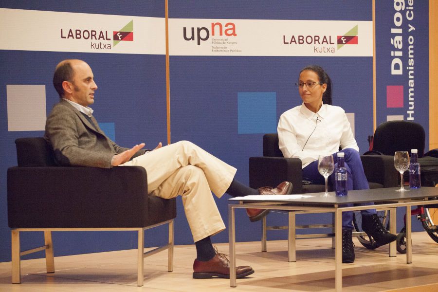 La paralímpica,Teresa Perales, en “Diálogos de Ética, Humanismo y Ciencia” en Baluarte