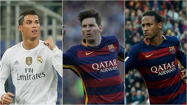Messi, Neymar y Cristiano Ronaldo, optarán al Balón de Oro 2015
