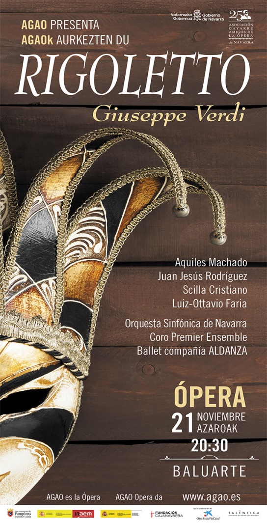 Vendidas todas las localidades para la ópera 'Rigoletto' en los 25  años de AGAO