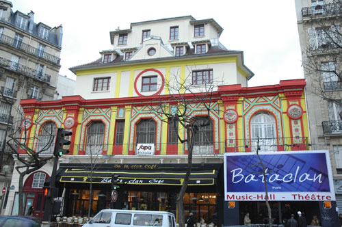Toma de rehenes en una sala de conciertos de París