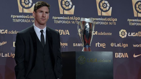 Messi, elegido mejor jugador de la Liga por sexta vez