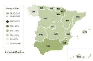 Escapadarural mapa ocupación