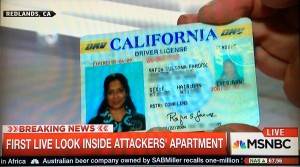 Tashfeen Malik, supuesta autora junto a su esposo del tiroteo del miércoles pasado en San Bernardino