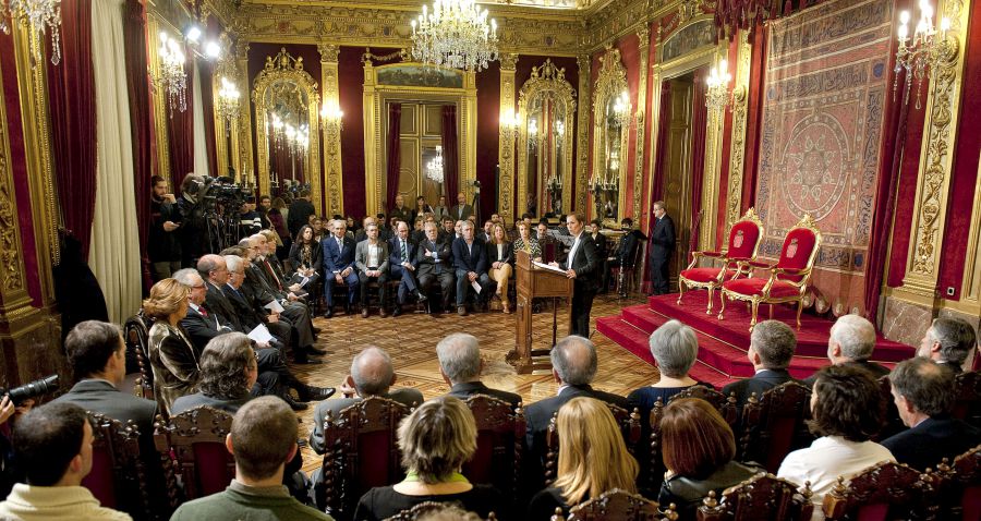 Navarra celebra su 25º aniversario de la firma del Convenio Económico de la democracia
