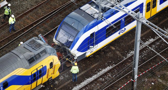 Un accidente de tren en Holanda causa al menos un muerto y varios heridos