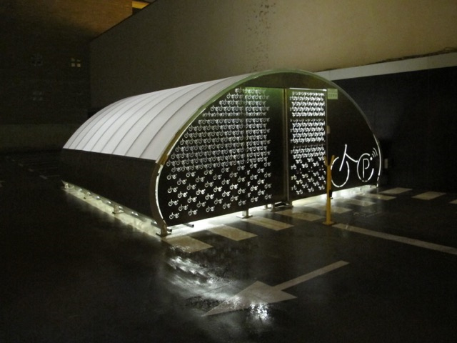 Nuevas plazas de aparcamientos de bicis en Pamplona
