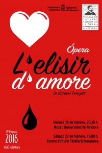 La Asociación Gayarre presenta la ópera ‘L’elisir d’amore’