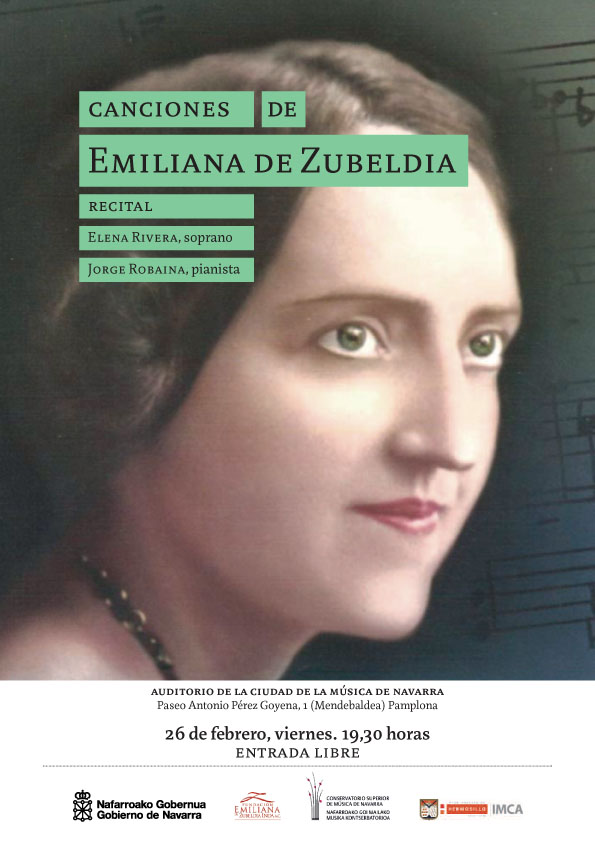 Navarra rinde homenaje a la compositora Emiliana de Zubeldía