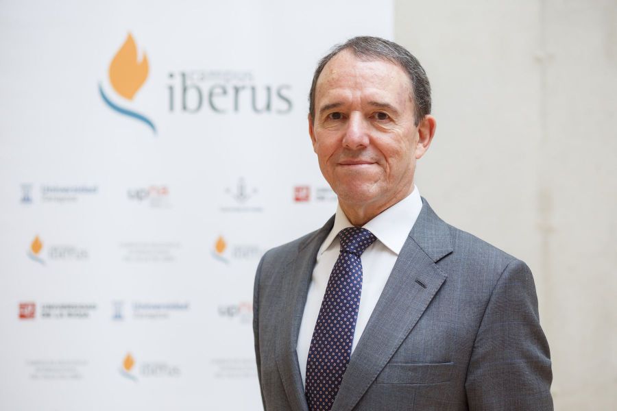 Lafuente, exrector de la UPNA, nombrado vicepresidente de Campus Ibericus