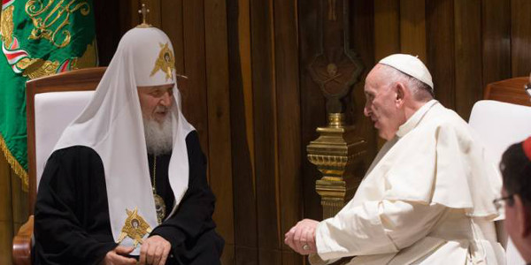 El Papa y el Patriarca abogan por 
