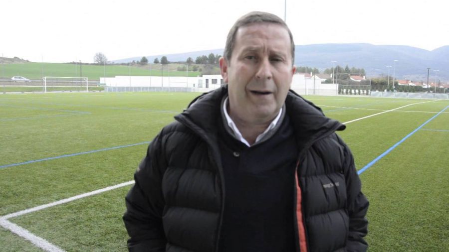 Rafa del Amo, nuevo presidente de la Federación Navarra de Fútbol