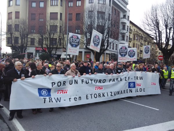 Industria se reunirá este jueves con TRW y el Gobierno foral para abordar el ERE planteado en Pamplona