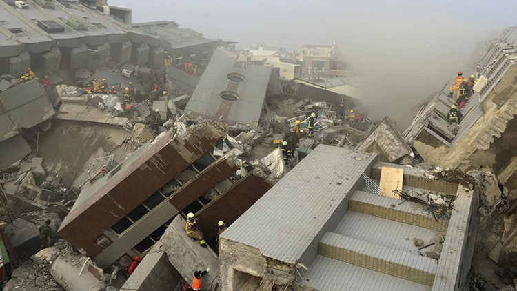 Taiwán acelera el rescate para salvar a posibles supervivientes del terremoto