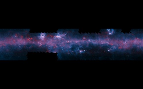 Espectacular imagen de la Vía Láctea visible desde el hemisferio sur
