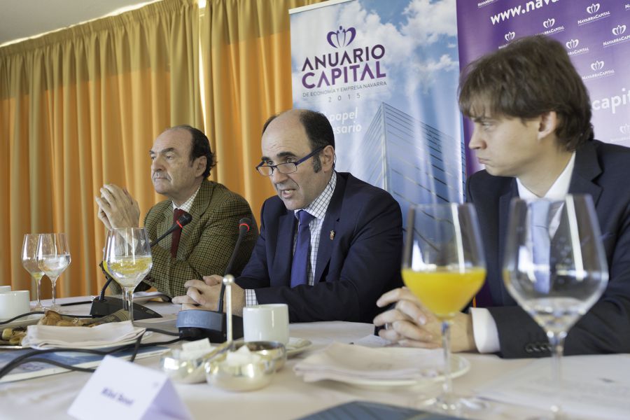 Ayerdi en Madrid: “Es preciso traducir a empleo de calidad los datos macroeconómicos» de Navarra