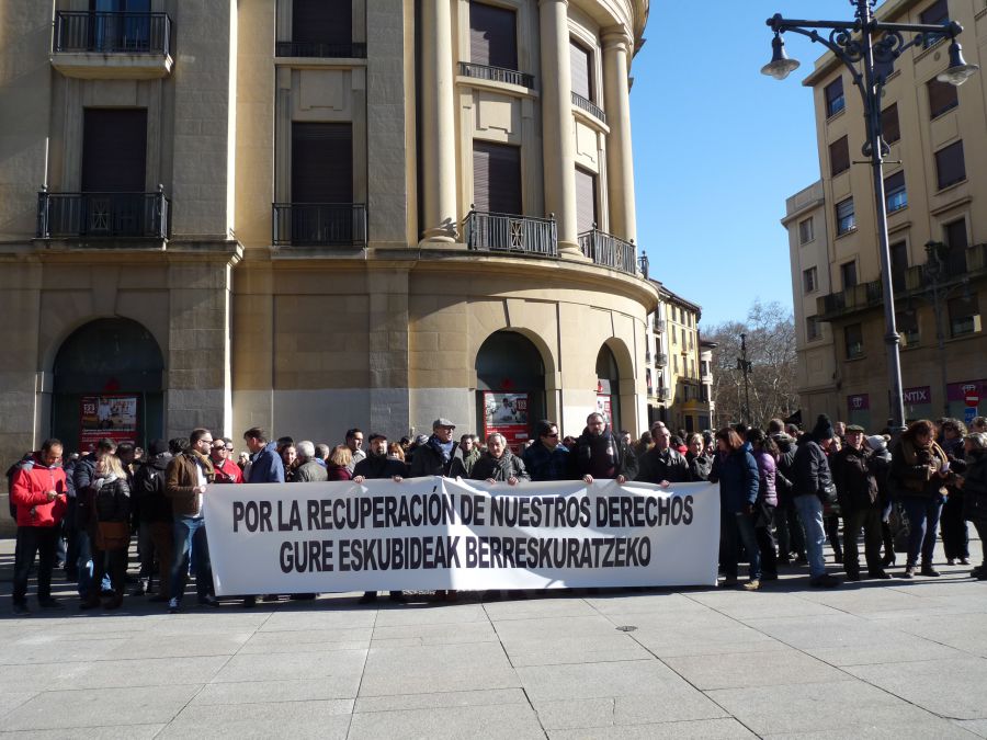 COMUNICADO de los sindicatos navarros concentrados por los derechos del empleo público en Navarra