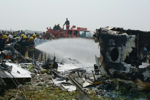 Cinco muertos en el accidente de un avión militar en Birmania