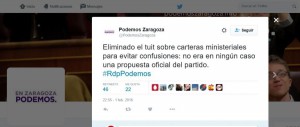 iui twit de podemos retirando ejecutivo PSOE PODEMOS