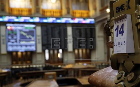 El Ibex gana un 0,57% y se mantiene en los 9.100 puntos