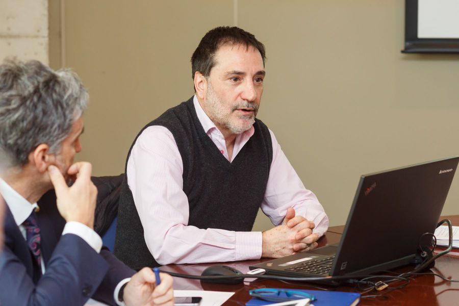 El presidente de Comptos presenta el informe de la UPNA en su sesión plenaria