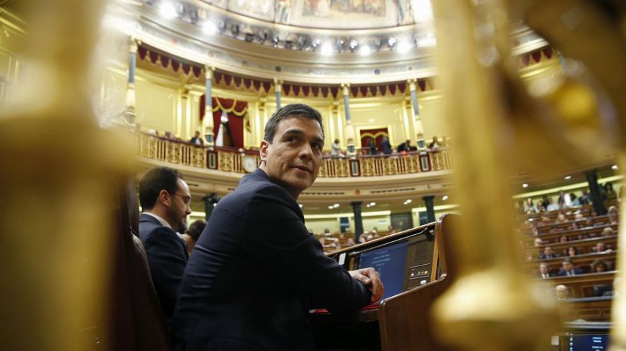 Sánchez se enfrenta hoy sin opciones a la segunda votación de investidura