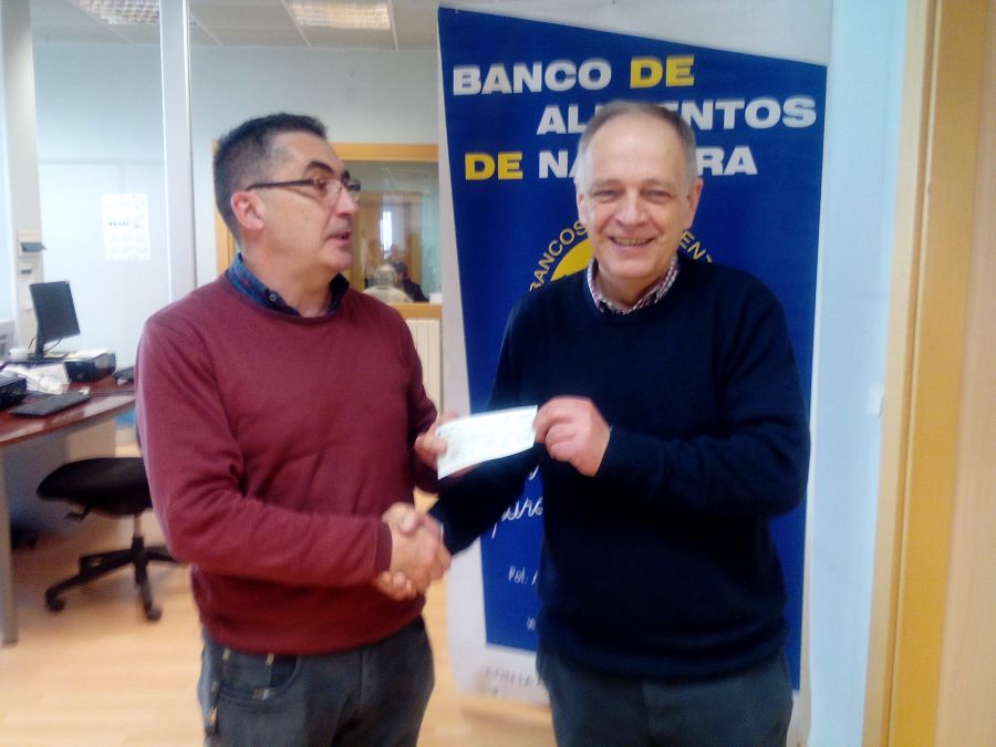 El Consorcio Turístico del Pirineo dona 2.200 euros al Banco de Alimentos de Navarra