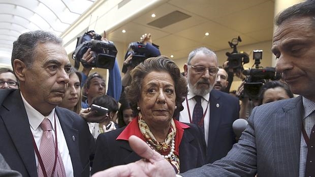 Barberá, al llegar al Senado: 