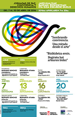 El Gobierno de Navarra organiza las primeras jornadas de paz y convivencia