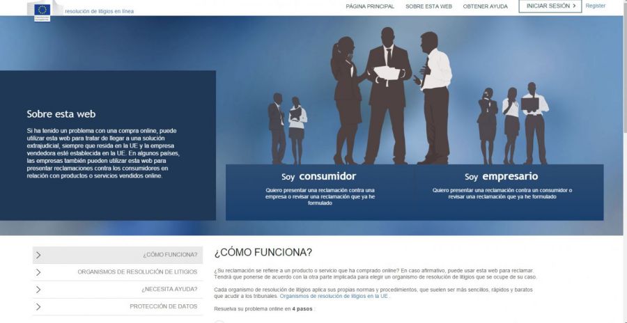 Una web de la UE facilita la resolución de litigios sobre compras de bienes y servicios a través de internet