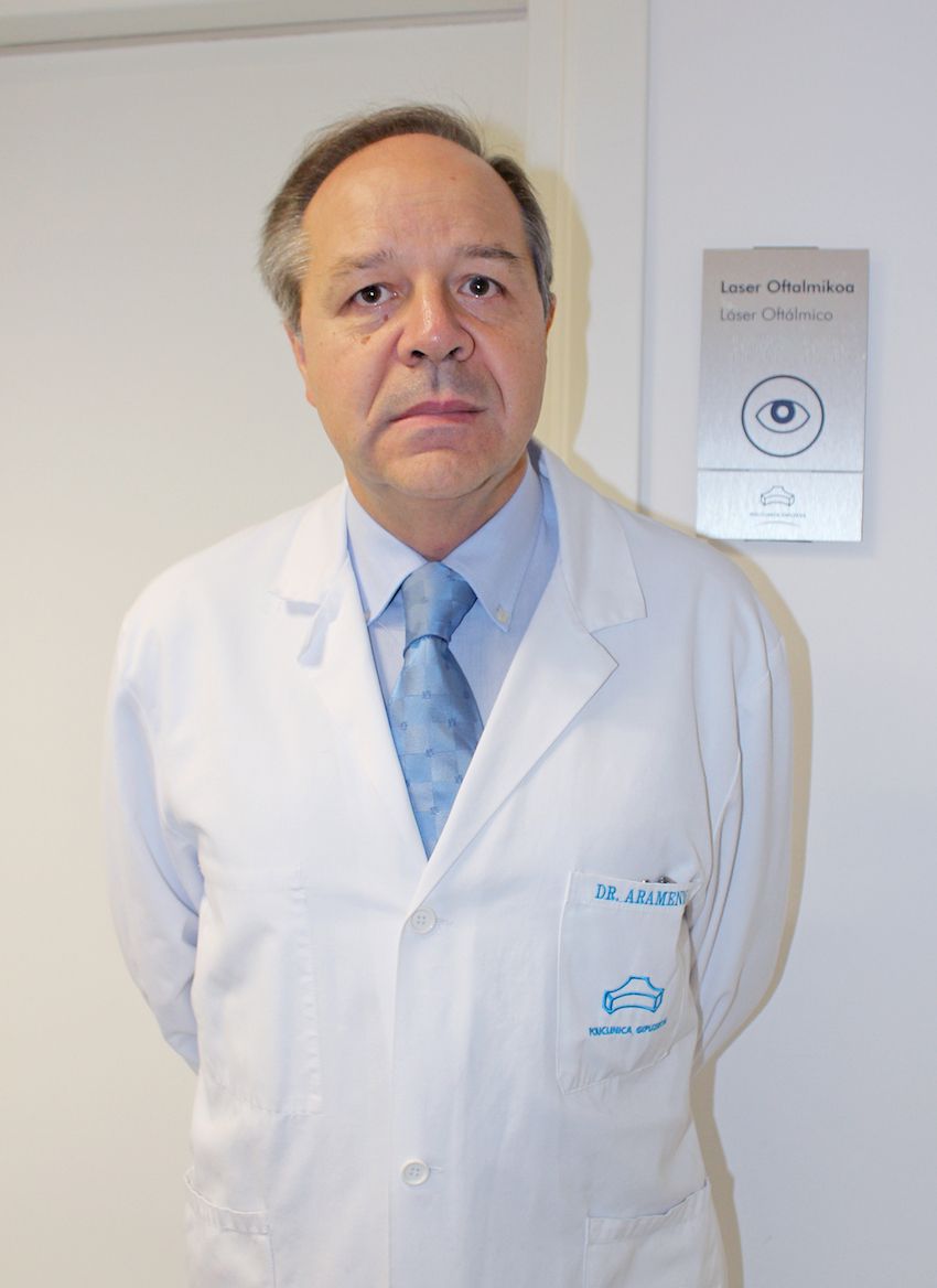Enrique Aramendía: ‘Si el glaucoma se diagnostica tarde, el daño producido no se recupera’