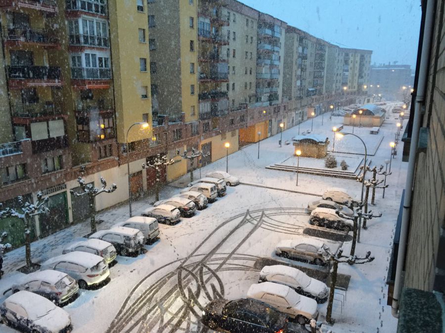 Pamplona activa el Plan de Nieve ante las previsiones meteorológicas