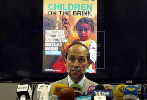 Unicef afirma que al menos seis niños yemeníes mueren o resultan heridos cada día